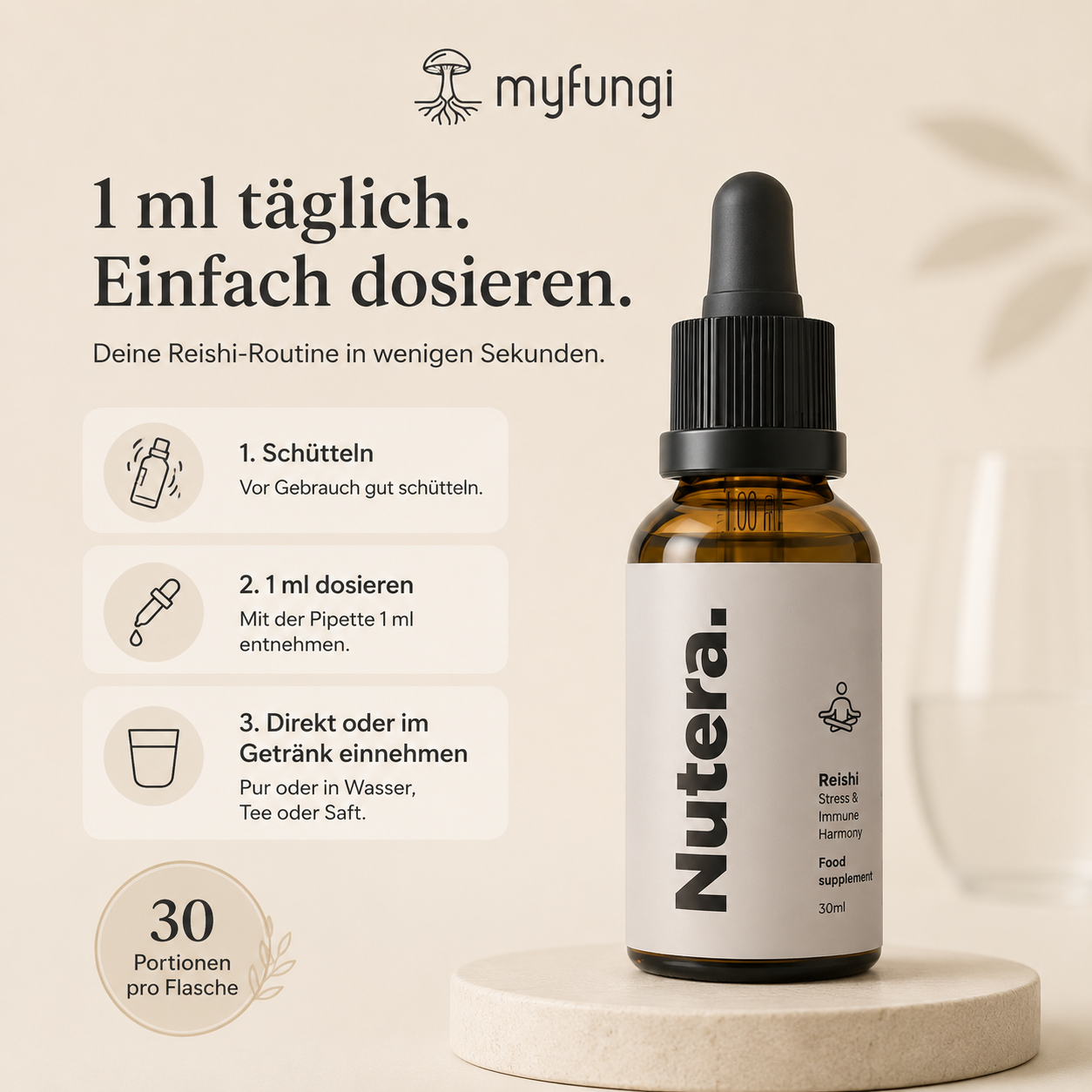 Reishi Extrakt Dosierung Anleitung