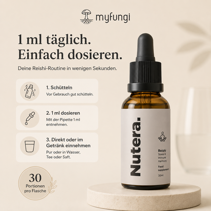 Reishi Extrakt Dosierung Anleitung