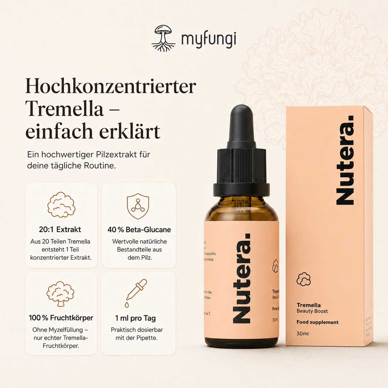 Tremella Extrakt Eigenschaften
