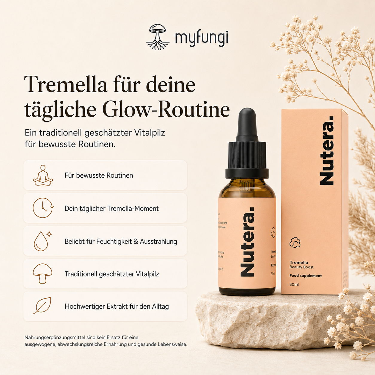Tremella Extrakt Vorteile Wirkung